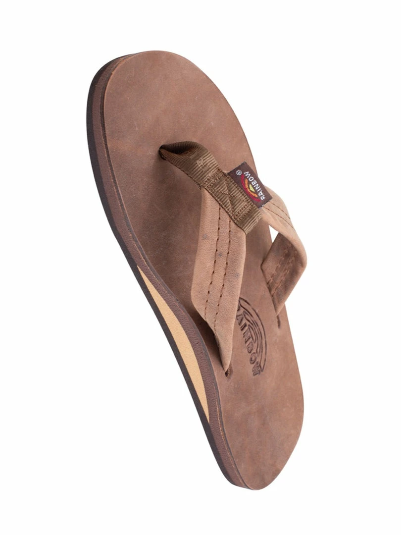 Rainbow Men's Luxury Leather - Nogales Wood Single Layer Arch Support 1 Rainbow Men's Luxury Leather - Nogales Wood Single Layer Arch Support