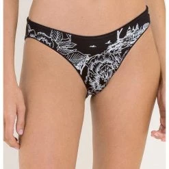WOMEN Maaji Black Tulip Sublimity Classic Bikini Bottom