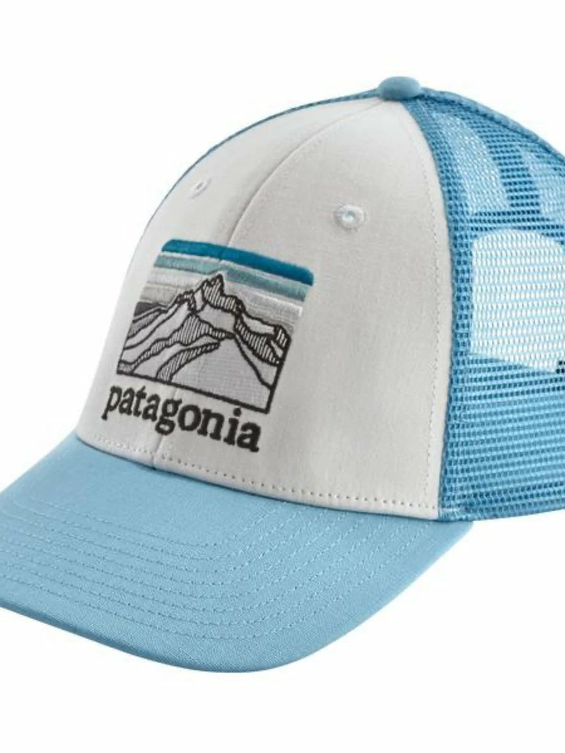 Patagonia Line Logo Ridge Hat LoPro WHBB 1 Patagonia Line Logo Ridge Hat LoPro WHBB
