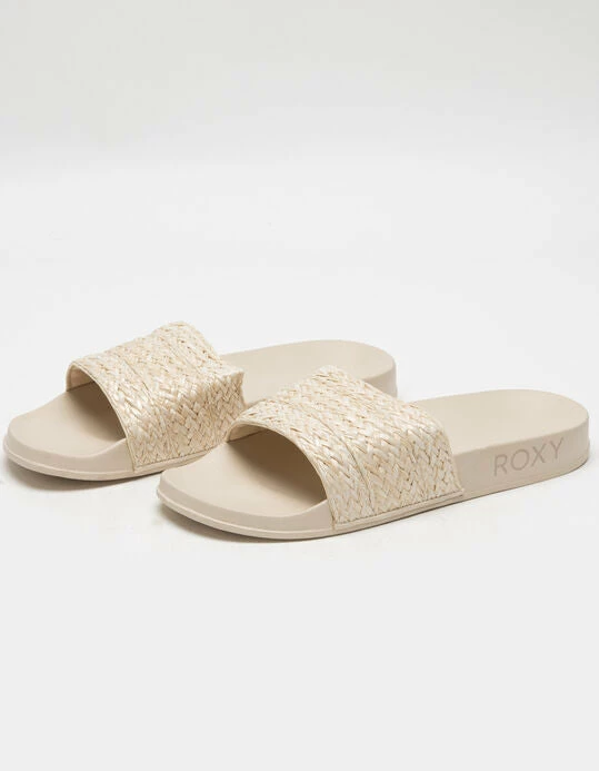 Roxy Slippy Jute Sandal - CRE 1 Roxy Slippy Jute Sandal - CRE