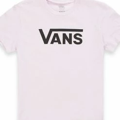 Girl's Apparel Vans Girls Flying V Shirt Orchid Ice