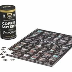 Ridleys Toys & Games Jigsaw Puzzle 500pc Coffee Lover's Canister