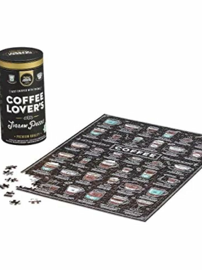 Ridleys Toys & Games Jigsaw Puzzle 500pc Coffee Lover's Canister 1 Ridleys Toys & Games Jigsaw Puzzle 500pc Coffee Lover's Canister
