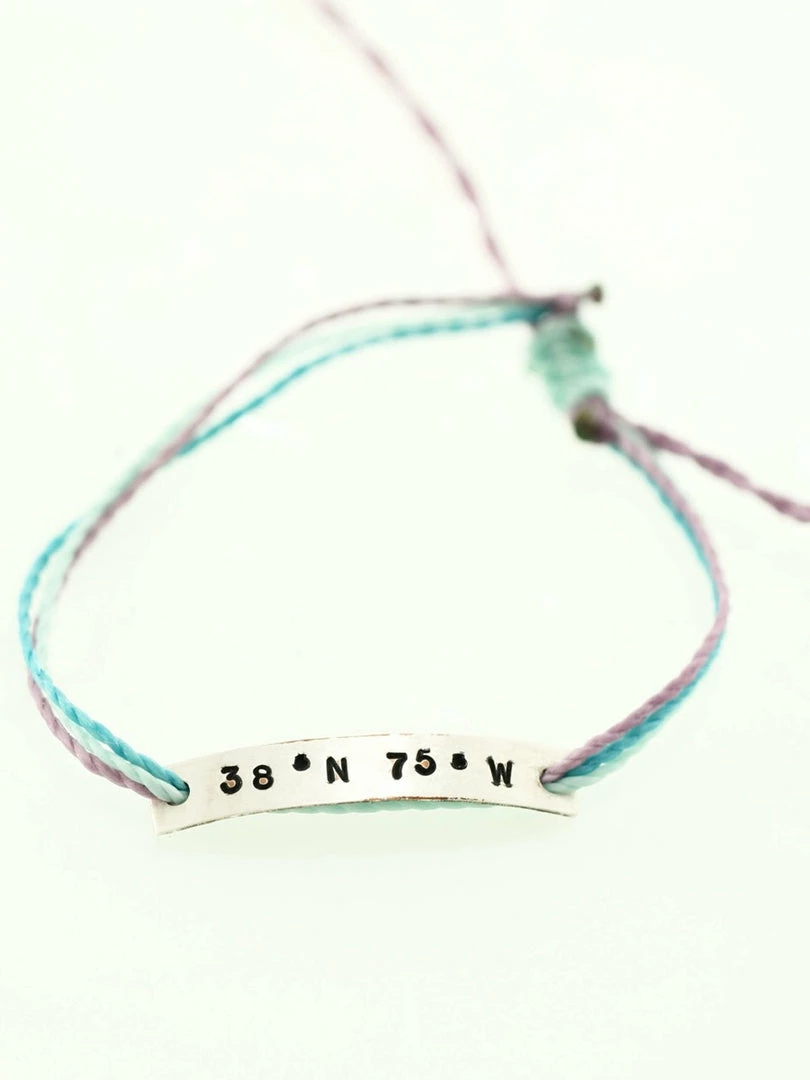 Silver Girl Bracelets Coordinate Bracelet 2 Silver Girl Bracelets Coordinate Bracelet