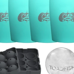 Toadfish Rocks Tumblers Gift Sets 4-Pack