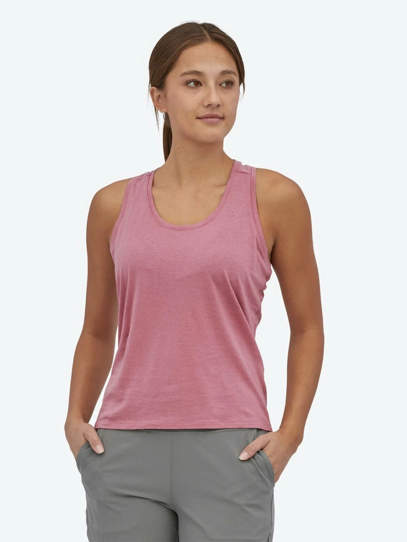 Patagonia Women's Side Current Tank Top -White 1 Patagonia Women's Side Current Tank Top -White
