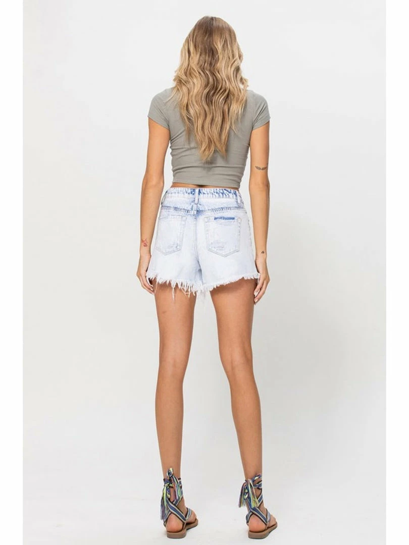 Vervet WOMEN Acid Wash HIGH RISE SHORTS 3 Vervet WOMEN Acid Wash HIGH RISE SHORTS