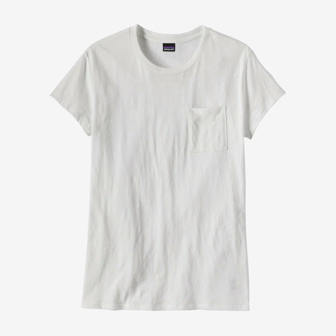 Patagonia Women's Mainstay White Tee 1 Patagonia Women's Mainstay White Tee