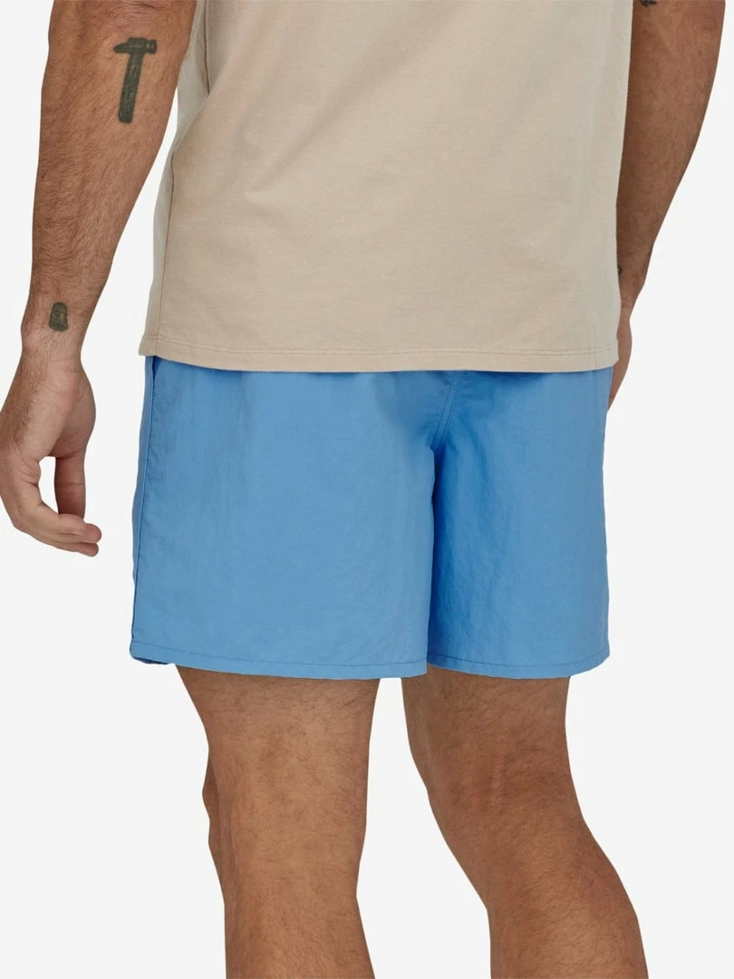 Patagonia Men's Baggies™ Shorts - 5" -Clean Currents Patch: Lago Blue 3 Patagonia Men's Baggies™ Shorts - 5" -Clean Currents Patch: Lago Blue