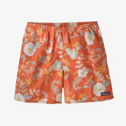 Patagonia Men's Shorts Climb Hike Surf- Tigerlily Orange