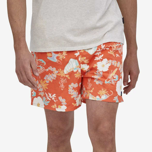 Patagonia Men's Shorts Climb Hike Surf- Tigerlily Orange 2 Patagonia Men's Shorts Climb Hike Surf- Tigerlily Orange