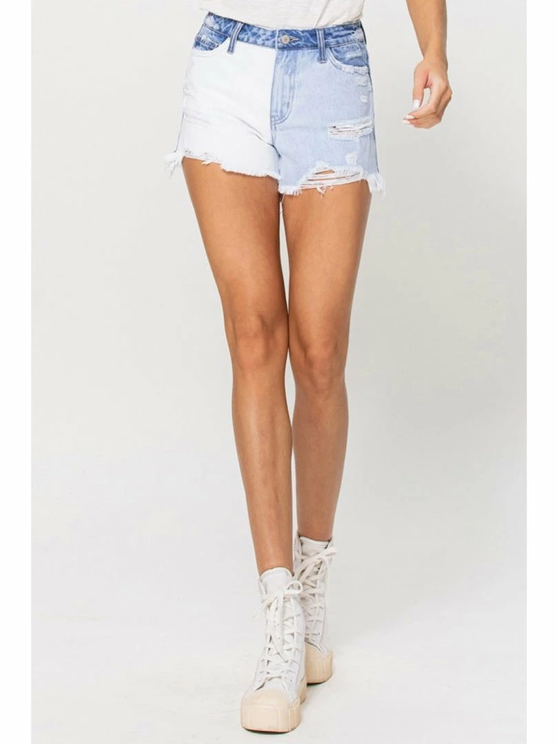 Vervet SUPER HIGH RISE SHORT COLOR BLOCK WOMEN 1 Vervet SUPER HIGH RISE SHORT COLOR BLOCK WOMEN