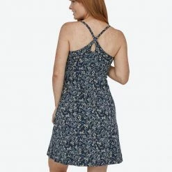 Patagonia Women's Amber Dawn Dress -Hillside Trails: New Navy