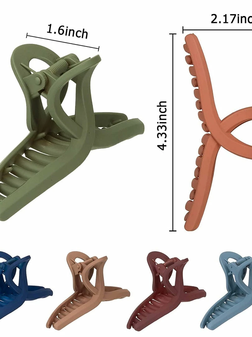 Leaf In Creek Whaline Hair Claw Clip 1 Leaf In Creek Whaline Hair Claw Clip