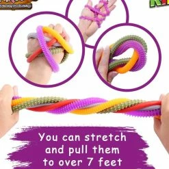 Leaf In Creek KIDS Textured Monkey Noodle Stress Fidget Toy