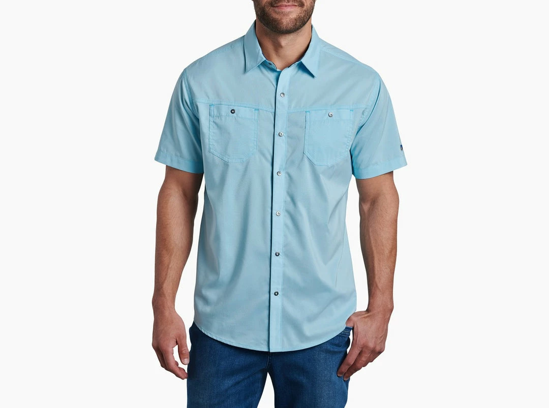 Kuhl Men's Stealth Top- Sea Breeze 1 Kuhl Men's Stealth Top- Sea Breeze