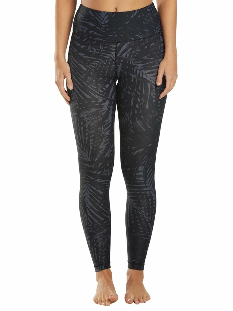 Lolë LOLE Parisia Ankle Tight Black Jungle Palm 2 Lolë LOLE Parisia Ankle Tight Black Jungle Palm