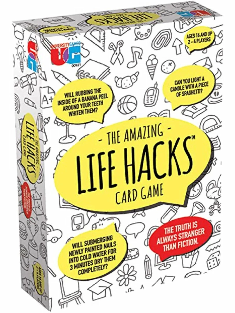 University Games Life Hacks Card Game KIDS 1 University Games Life Hacks Card Game KIDS