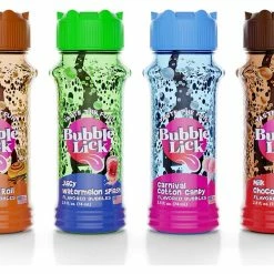 Bubble Universe 4 Pack BubbleLick Premium Natural Flavored Bubble Solution