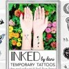 Bath & Body Inked By Dani Temporary Tattoo Pack The Free Spirit