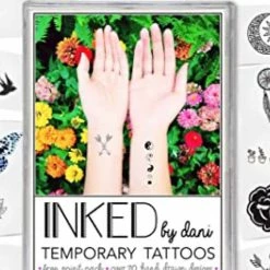 Bath & Body Inked By Dani Temporary Tattoo Pack The Free Spirit