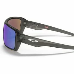 Oakley Double Edge Grey Smoke W/ Prizm Sapphire Polarized