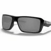 Sunglasses Oakley Double Edge Polished Black W/Prizm Black Polarized