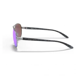 Oakley Feedback Polished Chrome W/Prism Sapphire Polarized
