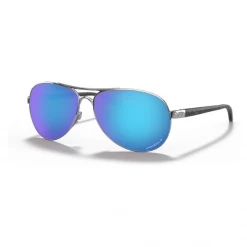 Oakley Feedback Polished Chrome W/Prism Sapphire Polarized