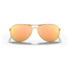 Sunglasses Oakley Feedback Polished Gold W/Prizm Rose Gold Polarized