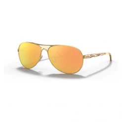 Sunglasses Oakley Feedback Polished Gold W/Prizm Rose Gold Polarized