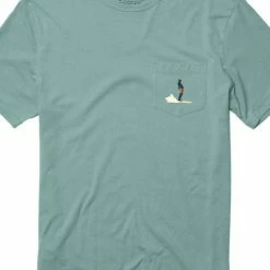 MEN Vissla Cruzzy Organic PKT Tee Jade