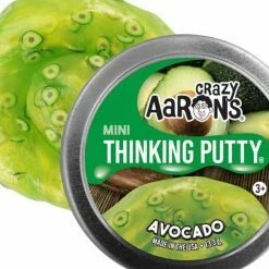 Kids Crazy Aaron's Thinking Putty MINI TiN Avocado