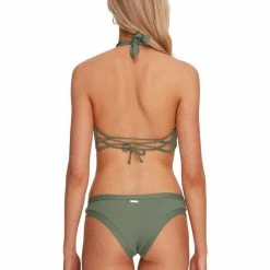 Body Glove Ibiza Ingrid Halter Swim Top Cactus -Large WOMEN