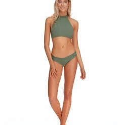 Body Glove Ibiza Ingrid Halter Swim Top Cactus -Large WOMEN