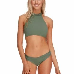 Body Glove Ibiza Ingrid Halter Swim Top Cactus -Large WOMEN