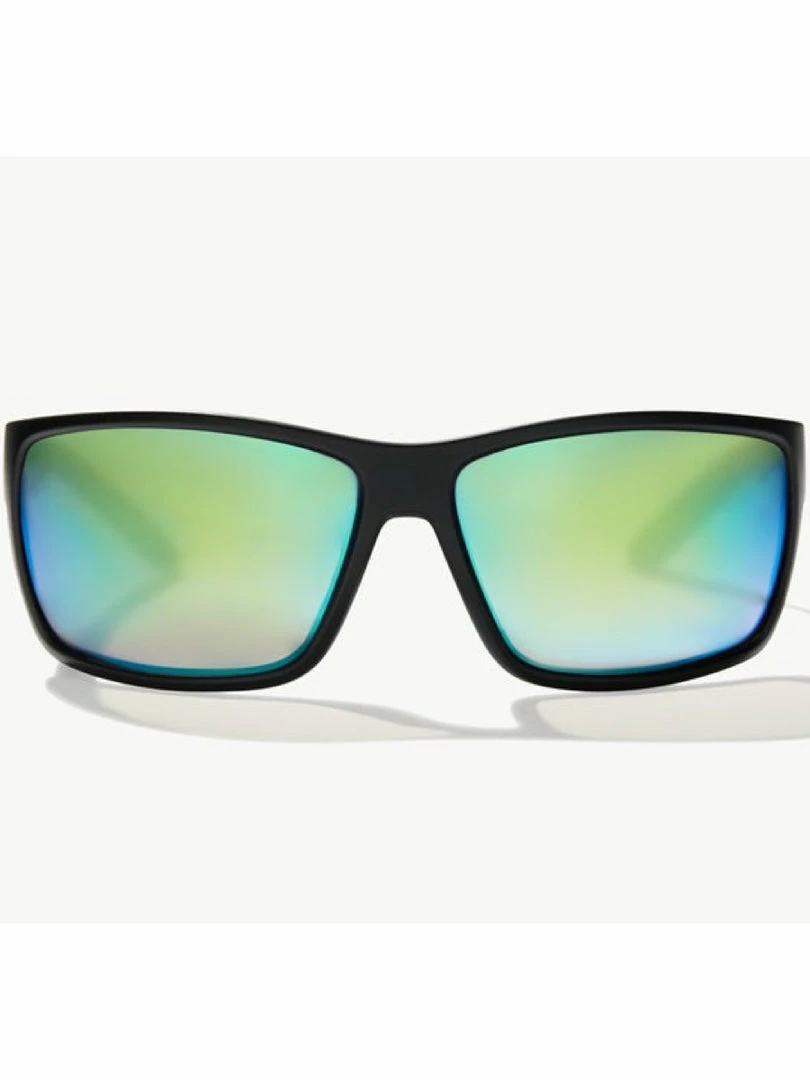 Bajio BALES BEACH - Black Matte -Green Poly Sunglasses 1 Bajio BALES BEACH - Black Matte -Green Poly Sunglasses