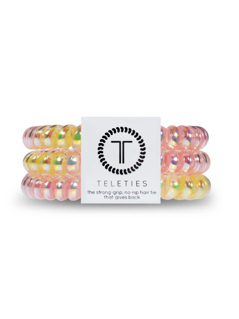Teleties Large 3 Pack Hair Ties Basic Beach 1 Teleties Large 3 Pack Hair Ties Basic Beach
