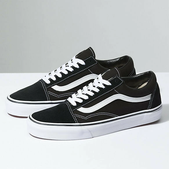 Vans Old Skool - Black/True White Casual Shoes 1 Vans Old Skool - Black/True White Casual Shoes