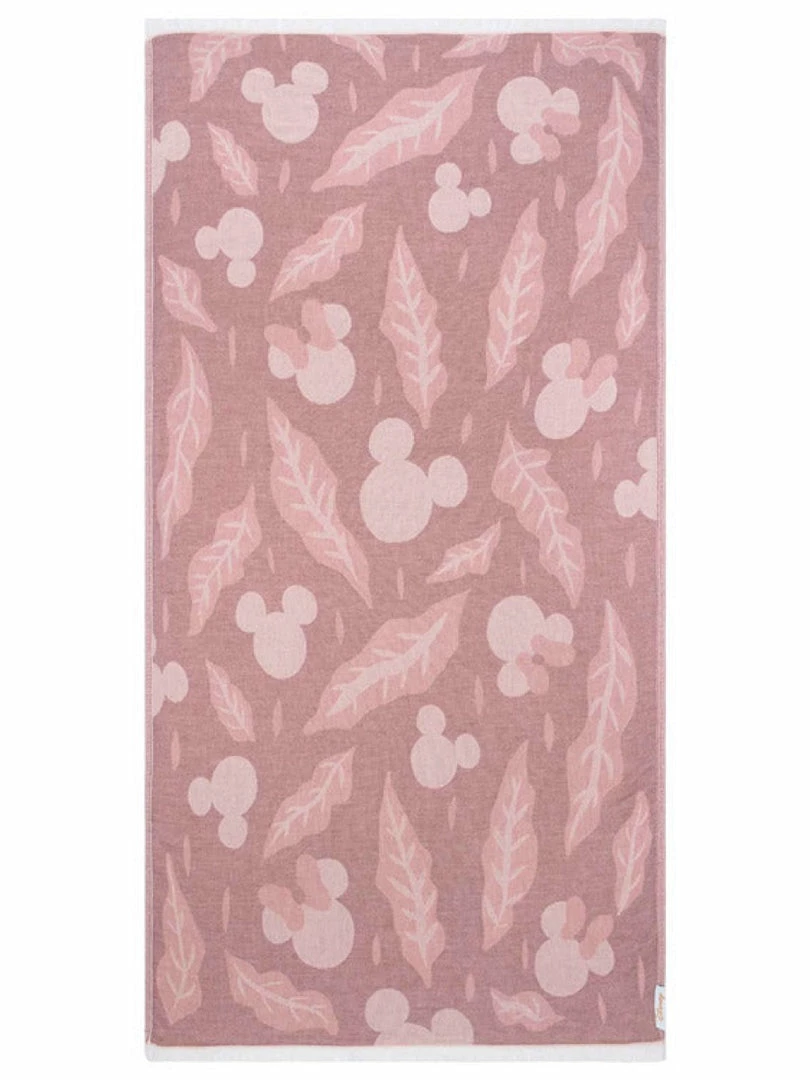 Beach Towels And Umbrellas Sand Cloud Disney Mickey - Minnie Leaves 1 Beach Towels And Umbrellas Sand Cloud Disney Mickey - Minnie Leaves