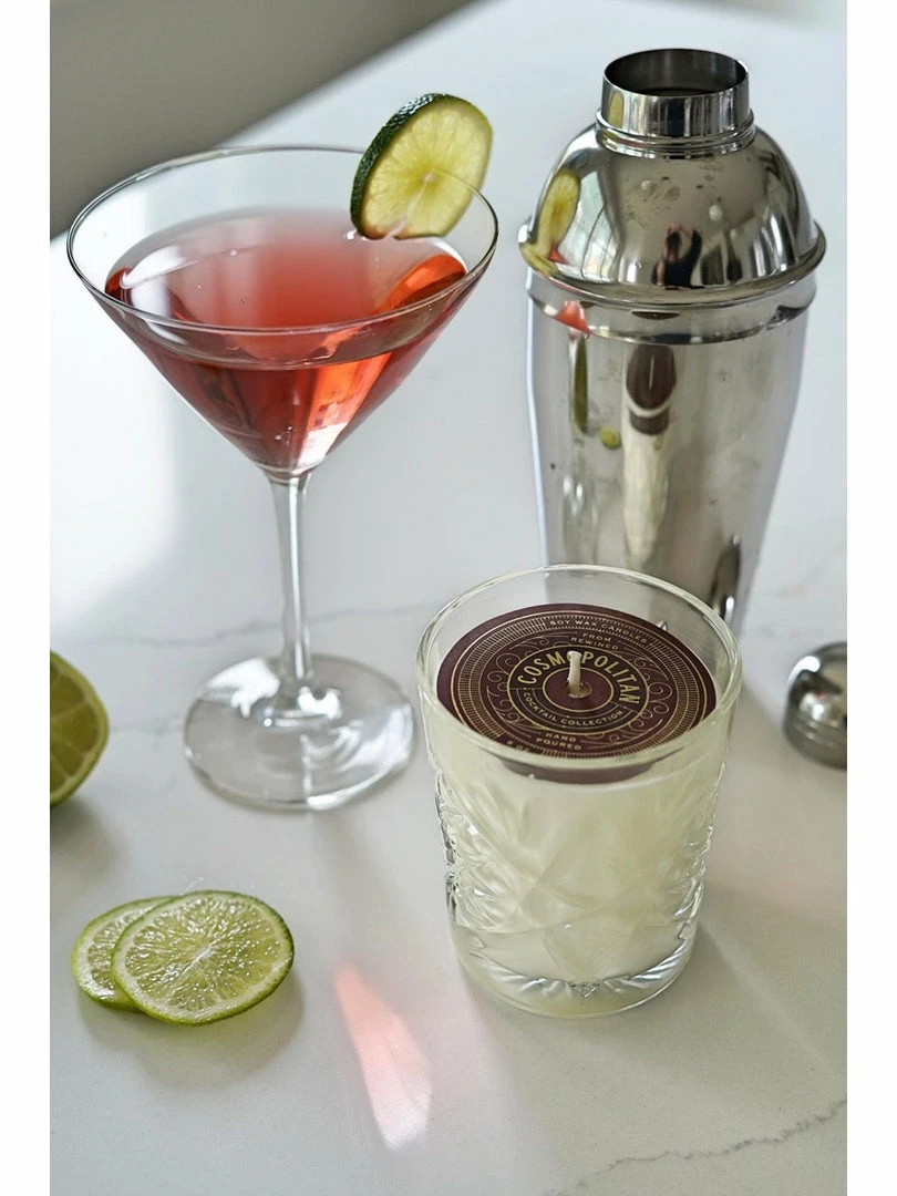 HOME Rewined Cocktail Collection Cosmopolitan Candle 9 Oz 1 HOME Rewined Cocktail Collection Cosmopolitan Candle 9 Oz