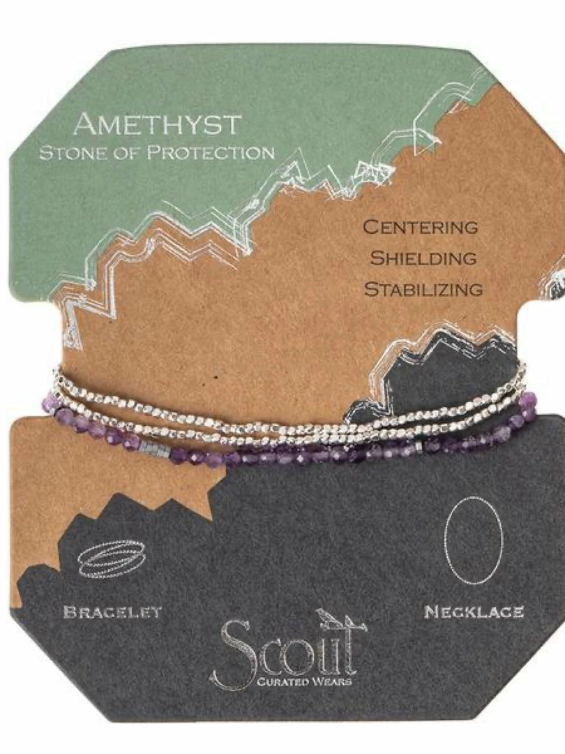 Scout Delicate Stone Wrap Bracelet Necklace 1 Scout Delicate Stone Wrap Bracelet Necklace