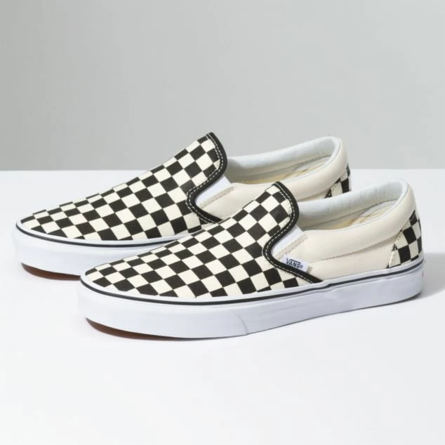 Vans Classic Slip On Checkerboard BWW 1 Vans Classic Slip On Checkerboard BWW