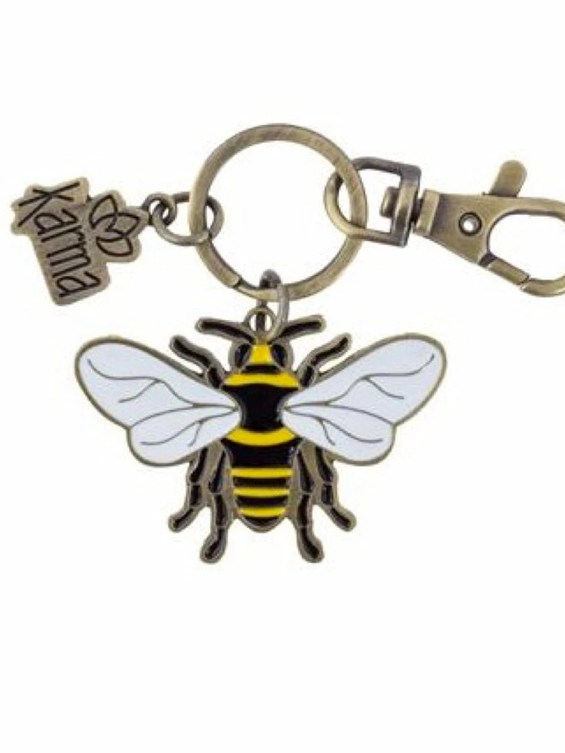 Karma Enamel Keychain Small Accessories 4 Karma Enamel Keychain Small Accessories