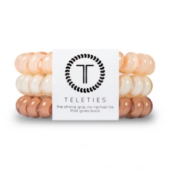 Teleties Large Hair Ties 3 Pack For The Love Of Nudes