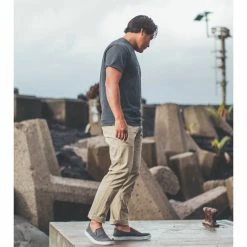 Olukai Men LAE'AHI Slip On - Pavement