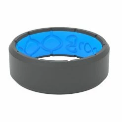 Groove Life Men's Ring - Edge Deep Stone Gray / Blue Rings 5 Groove Life Men's Ring - Edge Deep Stone Gray / Blue Rings
