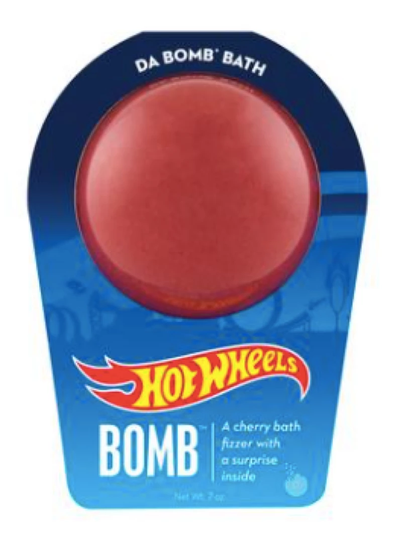 Bath & Body Da Bomb Bath Fizzers Hot Wheels Red 1 Bath & Body Da Bomb Bath Fizzers Hot Wheels Red