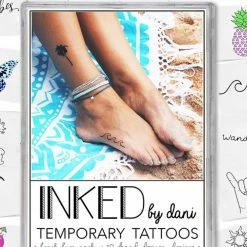 Bath & Body Inked By Dani Temporary Tattoo Pack The Beach Bum