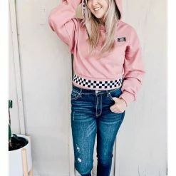 Vans Womens Boom Boom 66 Hoodie - Rose